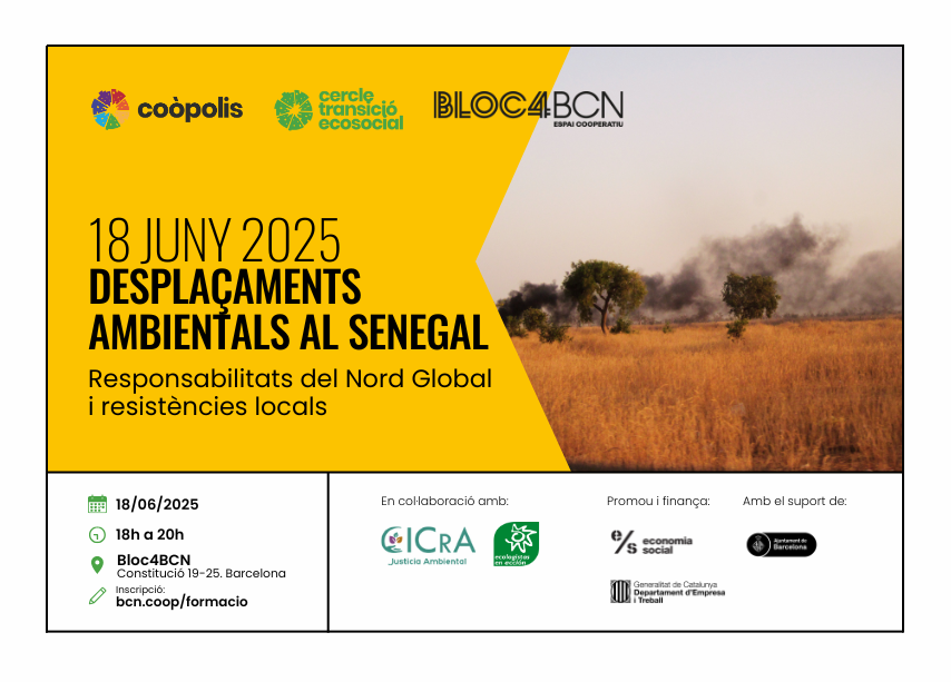 Presentación del informe (Im)mobilitats i degradació ambiental al Senegal: joventut, responsabilitats i resistències!