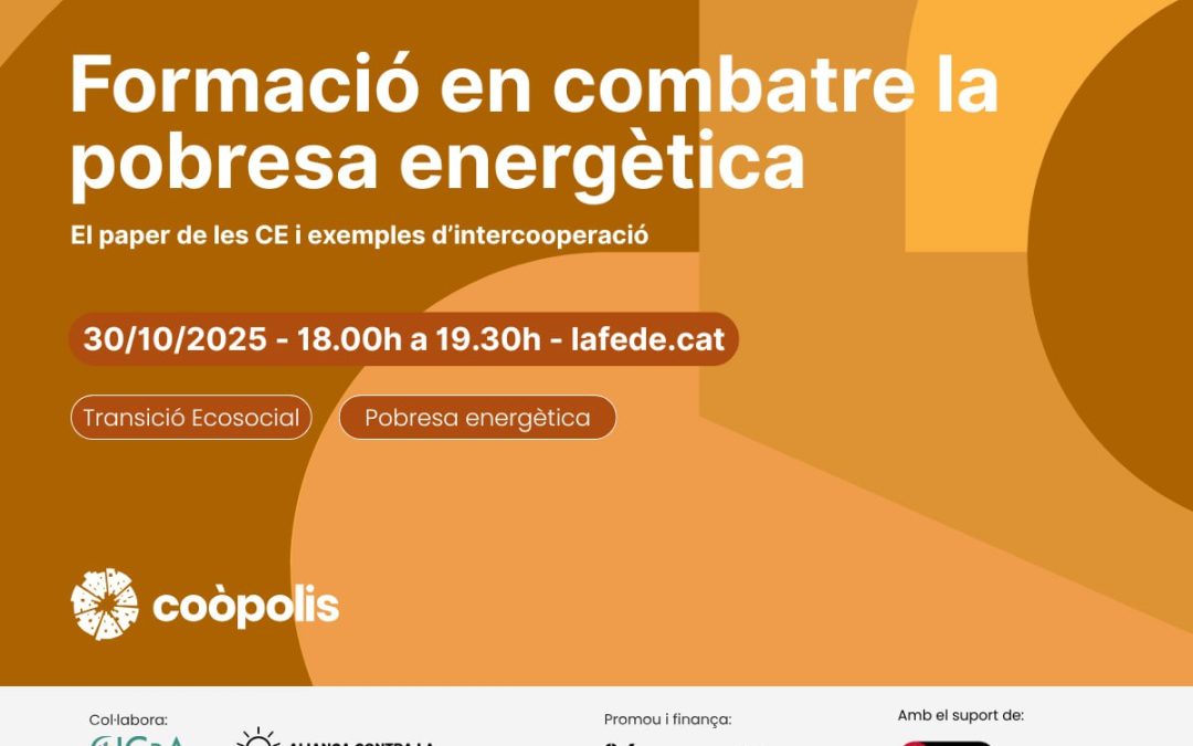 Formación para hacer frente a la pobresa energética