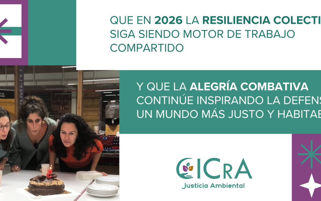 CICrA Justícia Ambiental: cinc anys caminant juntes per la justícia ambiental.